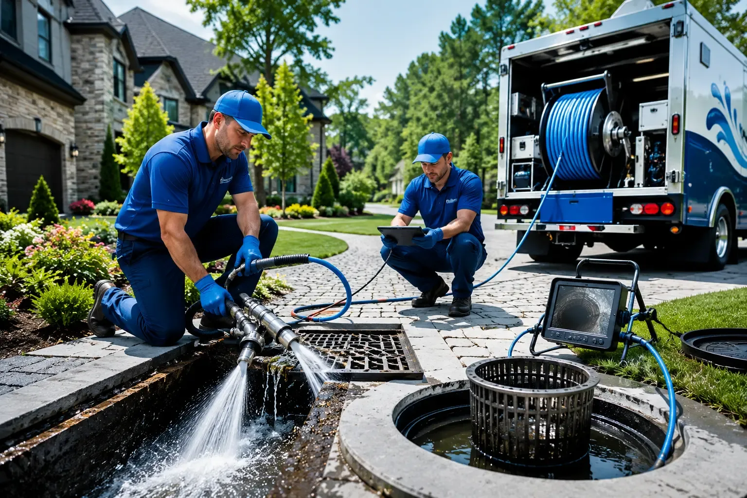 Local outdoor drain cleaning professionals in Petoskey, MI