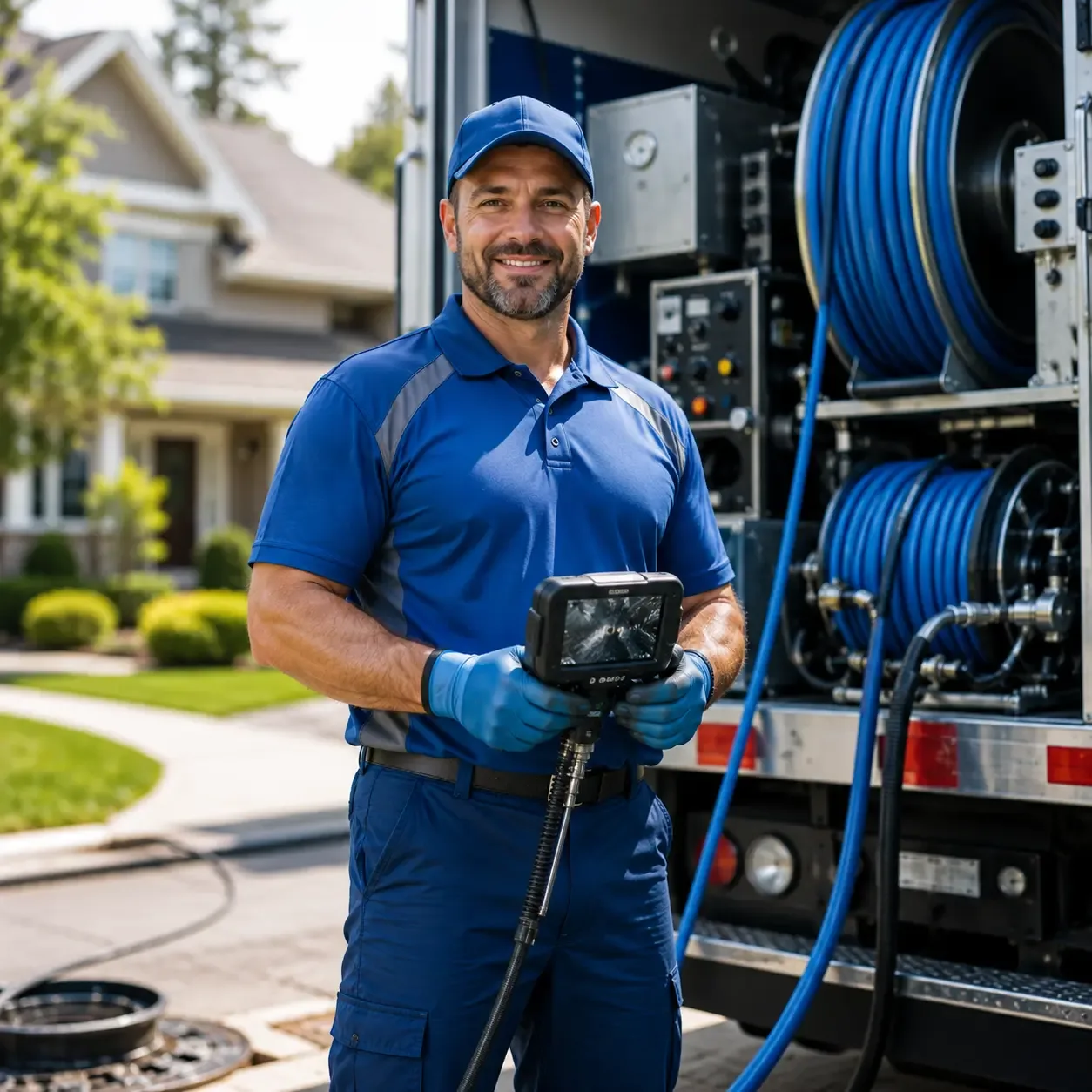 Local outdoor drain cleaning specialists in Petoskey, MI